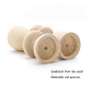 Candelero de madera de fresno natural hecho a mano, pintado, para decoración de bodas, hogar y Ramadán, por MULTI CRAFT - Product Image 3