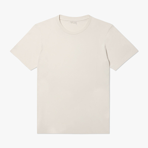 T-shirt blanc pour homme en jersey 100% coton, coupe classique, logo imprimé sur le devant, poids lourd, style High Street - Product Image 4