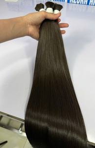 Extensiones de cabello Remy puro al por mayor en grandes cantidades desde Vietnam, estilo de onda natural, suaves y lisas, sin desprendimiento ni enredos. - Product Image 6