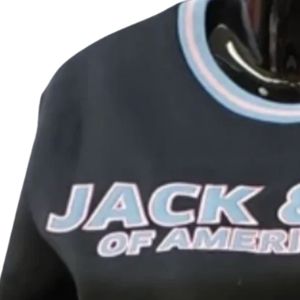 เสื้อสเวตเชิ้ตคอกลมคลาสสิค Jack and Jill ขายส่ง ผ้าคอตตอนผสมสวมใส่สบาย พร้อมโลโก้สั่งทำพิเศษสำหรับแฟชั่นลำลอง - Product Image 4
