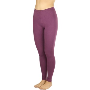 Women's High Waist Yoga <b>Leggings</b> Knitted Quick Dry <b>Slim</b> Fit Breathable Anti-Bacterial Soft Cotton Blend Knee-Length Gym Workout - Product Image 3