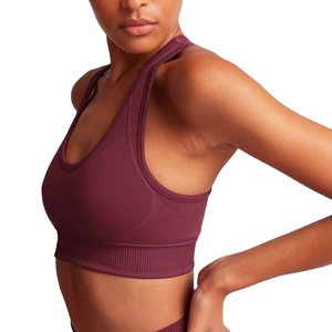 I-Word léger femmes été sport soutien-gorge respirant minceur sans manches Gym soutien-gorge rembourrage beauté intérieure Lingerie maillot de corps - Product Image 5
