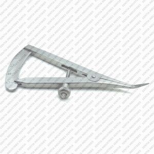 Calibre Castroviejo droit de qualité supérieure 0-20 mm (3,25 pouces) pour chirurgie ophtalmique, outil de mesure en acier inoxydable – Fournisseur - Product Image 2