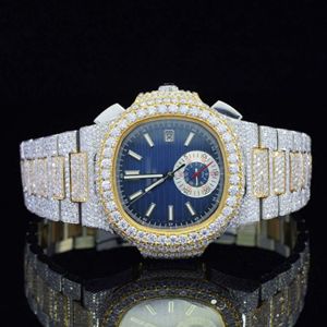Fournisseur professionnel de montres en diamants cultivés en laboratoire pour hommes et cadeaux, prix d'usine en provenance d'Inde - Product Image 6