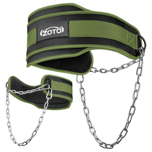 Ceinture de soutien robuste en acier pour tractions et dips, avec rembourrage en néoprène, pour musculation et entraînement intensif, vente en gros - Product Image 1