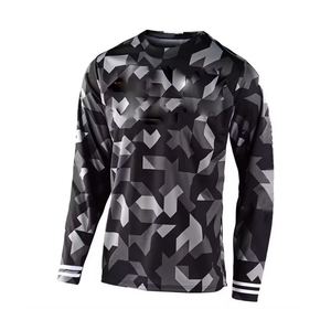 Jersey de Motocross de Talla Grande, Poliéster, Manga Larga, Secado Rápido, Transpirable, Ropa de Motociclismo, Jersey de Manga Larga - Product Image 3