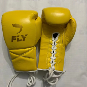 Guantes de Boxeo Fly Superlace X con Cordones para Entrenamiento Profesional de Sparring 8oz-16oz - Product Image 1