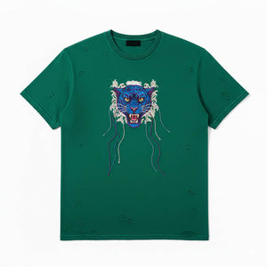 เสื้อยืดฮิปฮอปผู้ชาย โพลีเอสเตอร์/คอตตอน คอกลม ทรงปกติ พิมพ์ลายด้วยความร้อน ระบายอากาศได้ดี ผ้าป้องกันการเป็นขุย น้ำหนัก 150 กรัม รับสั่งทำ - Product Image 1