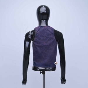 Top Corto de Algodón con Lavado Ácido Vintage de Primera Calidad, Personalizable con Logotipo, Sin Mangas, Cuello Redondo, para Gimnasio o Uso Casual, para Mujer - Product Image 5