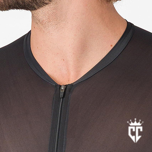 Nouvelle Arrivée Prix de Gros Combinaison de Cyclisme Respirante Écologique Légère 100% Polyester Personnalisable avec Logo Service OEM - Product Image 3