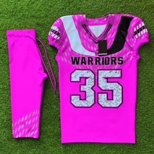 Plus Size Breathable 100% Polyester American Football Uniform Wholesale Top Selling Durable Material American Football Uniform - Product Image 3