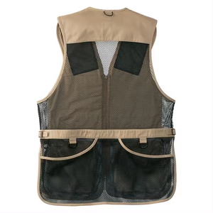 Chaleco de Caza de Verano para Hombre y Mujer, con Tela de Malla en Contraste de Color, Venta al Por Mayor, OEM, ODM - Product Image 1