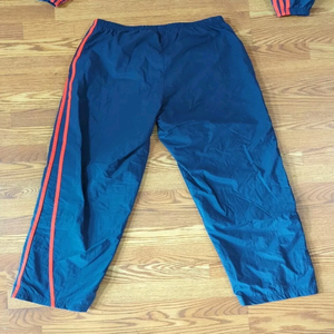 Survêtement respirant personnalisé avec logo, style vintage, RN88387 CA40312, rayures bleues et rouges - Product Image 5