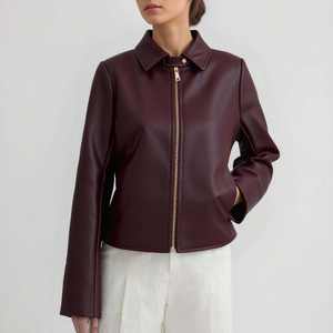 Nouvelle arrivée, veste en cuir pour femmes, vêtements sur mesure, mode, respirante, vente chaude, prix bas, veste en cuir pour femmes - Product Image 1