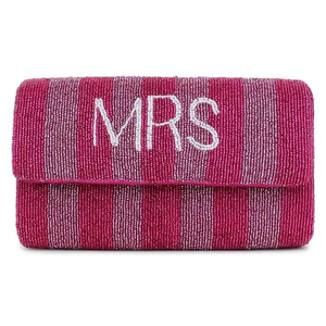 Bolsos de Hombro para Mujer Hechos a Mano con Cuentas, Personalizables con Impresión Tipográfica, Elegantes, Casuales, para Eventos, Bodas, Fiestas, Estilo Bohemio - Product Image 1