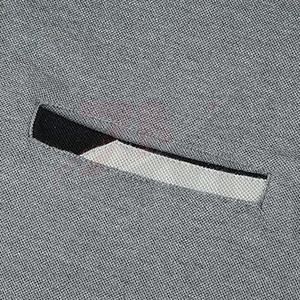 Polos à séchage rapide couleur gris pour hommes, fournisseur de vêtements, streetwear personnalisé de haute qualité avec impression du logo de la marque - Product Image 3