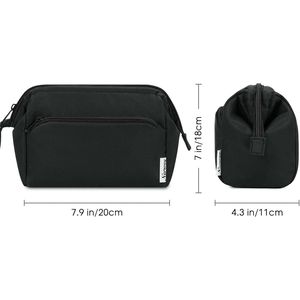 Women's Wide-Open Travel Cosmetic Organizer for Toiletry <b>Bag</b> Makeup <b>Bag</b> for Cosmetics & Toiletries <b>Accessories</b> - Product Image 2