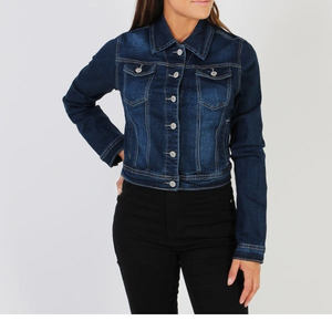 Women High Quality Denim Jacket Women Long Sleeve Denim Jacket for Women Stylish More Comfortable Fabric denim jacket - Product Image 2