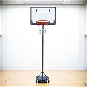 Supporto Mobile per Canestro da Basket per Sala Giochi di Giovani Atleti e Attrezzatura da Campo - Product Image 1