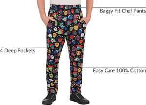 Impression de logo personnalisé, pantalon de travail en coton respirant de haute qualité, couleur personnalisée, unisexe, pour cuisine, restaurant, boulangerie - Product Image 5