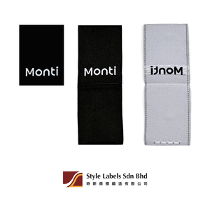 Etiquetas de Estilo de Primera Calidad, Etiquetas Rectangulares de Damasco Tejidas Personalizadas, Plegado Central, Corte Láser, Costura para Prendas, Agregar Logotipo de la Empresa - Product Image 3