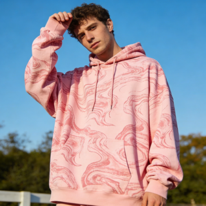 Sweat-shirt camouflage personnalisé de haute qualité pour hommes, sweat à capuche épais 100 % coton, fabricant de sweats à capuche personnalisés avec logo, pull-over - Product Image 5