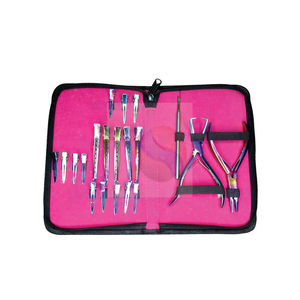 2025 Premium Hair Extension Tool Kit – Professional Beading & Removal <b>Pliers</b> <b>Set</b> with Luxury Case Luxury Pro Hair Extension - Product Image 3
