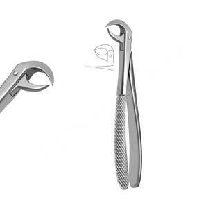 คีมผ่าตัดสำหรับถอนฟันกราม86A-Lower รูปภาษาอังกฤษเครื่องมือผ่าตัด - Product Image 1