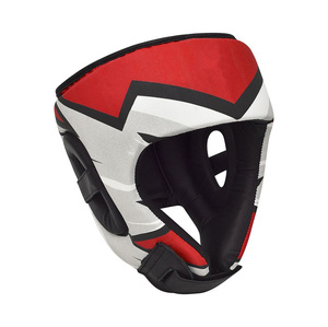 Protector de Cabeza de Boxeo Deportivo Ajustable de Cuero Genuino Transpirable Unisex de Alta Calidad, Protector Bucal de Kickboxing MMA - Product Image 3