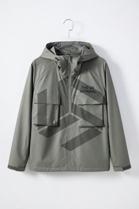 Custom Hooded Utility <b>Jacket</b> <b>Men</b> Waterproof Windproof Outdoor Tactical <b>Jacket</b> OEM Manufacturer - Product Image 4