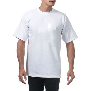 T-shirts Pro Club pour hommes, coton lourd, manches courtes, col rond, t-shirt personnalisé pour le fitness et le jogging, AI-TSM-015 - Product Image 1