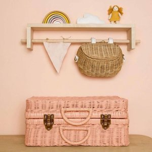 Maletas de mimbre hechas a mano, equipaje grande con asa, excelente calidad, marca privada, tamaño personalizado - Product Image 5