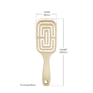 Cepillo desenredante para cabello húmedo y seco, para cabello largo, al por mayor - Product Image 2