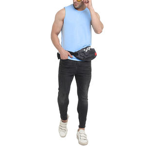 Camiseta sin Mangas Personalizada para Hombre, Talla Grande, Transpirable, de Secado Rápido, 100% Algodón, Logotipo Personalizado, Ropa de Gimnasio, Nueva Llegada, Hecha en Pakistán - Product Image 5