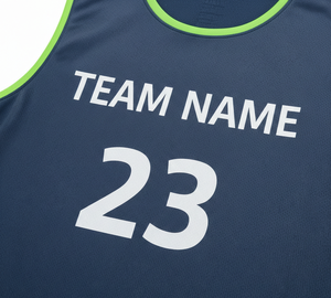 Custom Basketball Jersey Set Sleeveless Team Name 23 Sublimated Print Breathable Polyester Unisex Adult All Seasons - Product Image 5