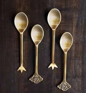 <b>Matte</b> Finish Metal Coffee Tea Spoon Stainless Steel Sugar Stirring Spoon Dessert Cutlery Dining <b>Table</b> - Product Image 3