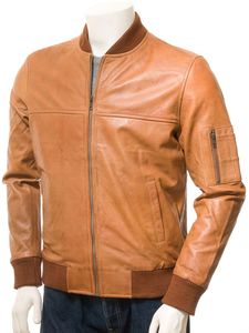 Chaqueta de Cuero para Hombre, Estilo Vintage, con Cuello Alto y Capucha, en Piel de Vaca con Revestimiento Negro, para Otoño - Pakistán - Product Image 5