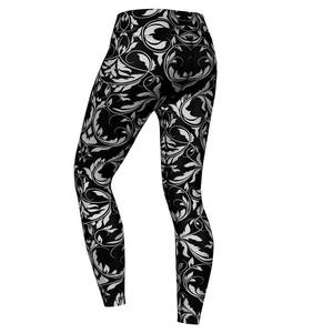 Women's High Waist Full Length Leggings Elephant <b>Pattern</b> Stretch <b>Knitted</b> Spandex Polyester Quick Dry Windproof Invisible Pocket - Product Image 3