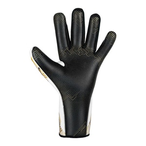 Gants de gardien de but professionnels, blancs, en latex, respirants, réglables, avec protection des doigts, pour l'entraînement au football, les matchs, utilisation en extérieur - Product Image 5