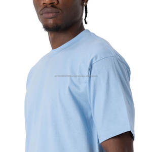 T-shirt à manches courtes et col rond en coton lourd pour homme Pro Club - Product Image 3