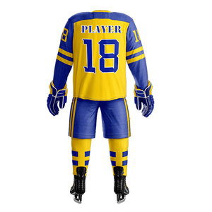 Uniforme de Hockey sobre Hielo de Alta Calidad a Precio de Mayoreo, Uniforme de Hockey sobre Hielo 100% Poliéster - Product Image 5