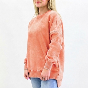 Sudadera de Mujer con Lavado Ácido, Estilo Urbano, Algodón Lavado, Personalizable, Servicios de Proveedor Mayorista - Product Image 5
