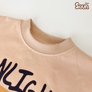 Camiseta de Algodón para Niños, Suave y Transpirable, Informal, de Manga Corta, Ropa Infantil, Fabricante Personalizado OEM ODM de Vietnam - Product Image 5