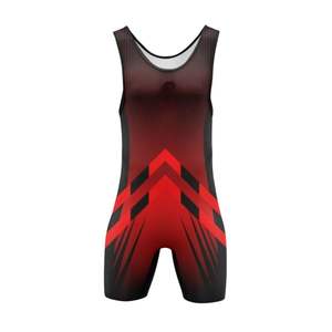 Combinaison de lutte professionnelle pour hommes avec logo personnalisé, équipement de lutte, uniforme de musculation haute performance - Product Image 1