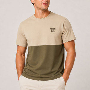 เสื้อยืดผู้ชายน้ำหนักเบา ผ้าถักจากฝ้าย 100% สำหรับออกกำลังกาย กิจกรรมกลางแจ้ง และสวมใส่ทุกวัน ให้ความนุ่มสบาย ดีไซน์ทันสมัย - Product Image 1