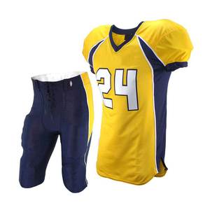 Ensemble de maillot de football américain pour homme, vert foncé, imprimé, col en V, maille respirante anti-humidité, avec pantalon blanc taille 24 et fermeture à boucle. - Product Image 6