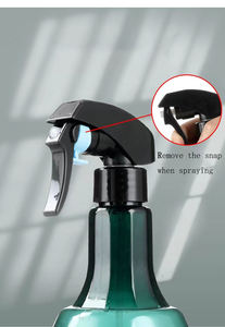 Professional 400ml Eco-Friendly Plastic Fine Mist Spray Bottle – Refillable Barber Hair Salon Water Sprayer for Hair Styling - Product Image 3