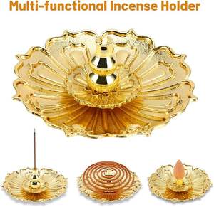 Premium Religious Cultural <b>Bakhoor</b> Incense <b>Burner</b> Metal Construction Eco-friendly Durable Design for Elevating Home Aroma - Product Image 5