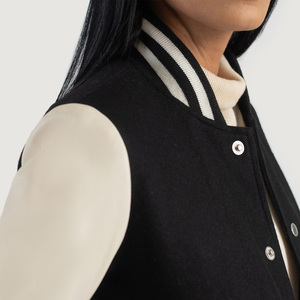 Winter Fashion Women's Clothing Ladies <b>Varsity</b> <b>Jackets</b> High Quality Woolen Letterman <b>Jackets</b> Suppliers and Manufacturers - Product Image 4