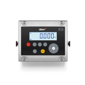 GRAM K3iW - Indicatore di Pesatura Industriale. Precisione Igienica. Installazione Senza Fili - Product Image 3